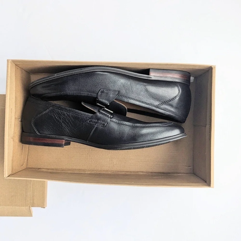 Steve Madden Men AAHRON Black Dress Loafer